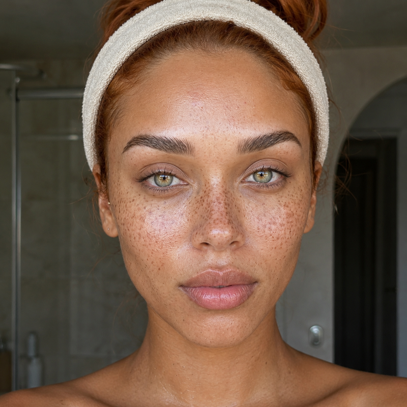 Sloane — close-up portrait, minimal